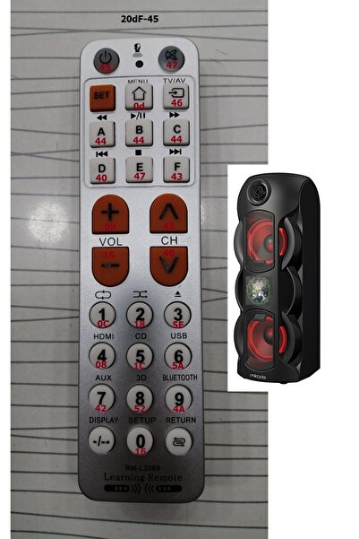 FRANKEVER SONY Uyumlu MÜZİK SETİ ST-215-FH-215R-TC-215 KUMANDASI