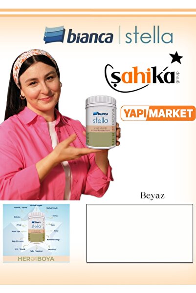 Bianca Stella Yeni Nesil Dönüşüm Boyası Beyaz 500Ml