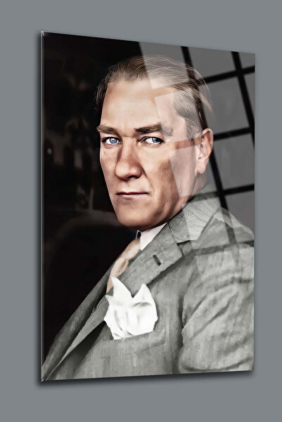 glassartdesign Atatürk Tablo de sticlă 96