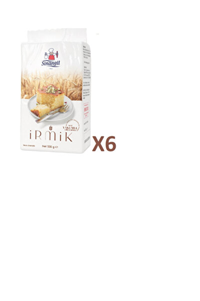 Sinangil İrmik Vakumlu 500 gr X 6 Adet
