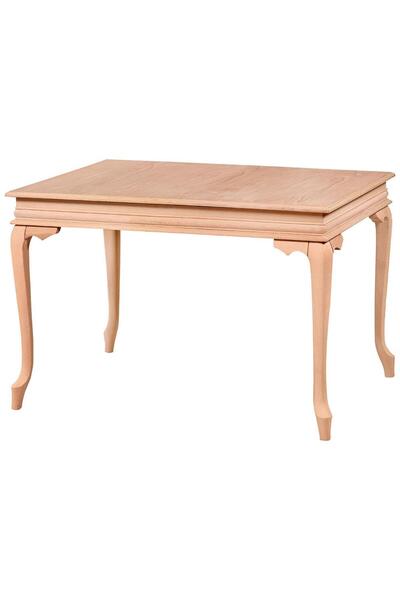 Evim Hizmet 120 Cm Lükens Yemek Masası - Cilasız Ham Ahşap - Güvenli Teslimat