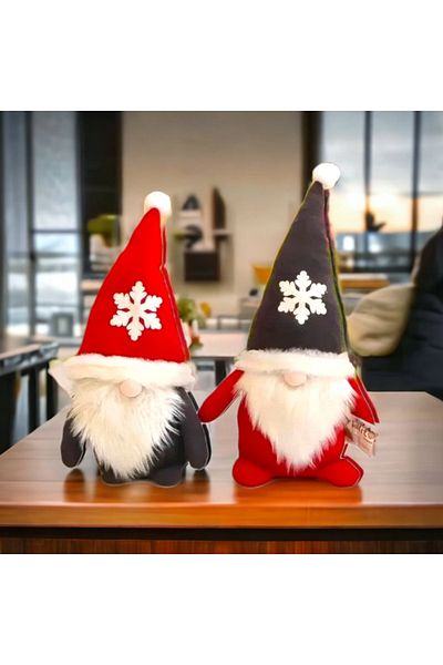 Mellito Toyzz Set of Two 45 Cm Elf Gnomes Plush Toy Home Decor and Accessory Christmas Water