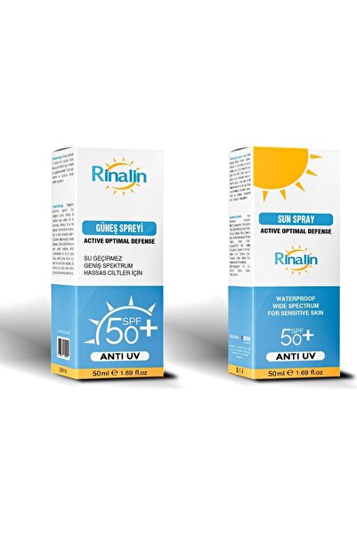 Rinalin Güneş Kremi Sprey +50 Spf 50ml