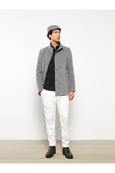 LC Waikiki Herrenmantel mit Stehkragen und Standardform