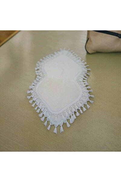 ALTUN CARPET 2 Συσκευασία Παντεσπάνι Μπάνιου με βελούδινο πομπόν - 60x100+50x60