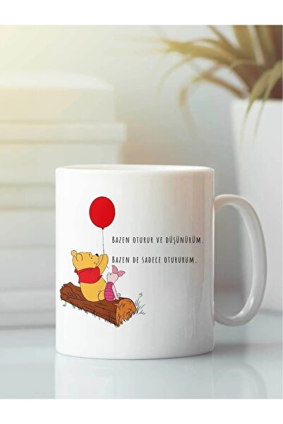 HRS Kupa Bardak Winnie The Pooh Arkadaşlık Dostluk Kardeşlik