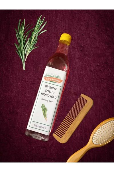 Karşı Köyden Rosemary Water 500 ml - Hydrosol Rosemary Water, Hair Care and Anti-Shedding
