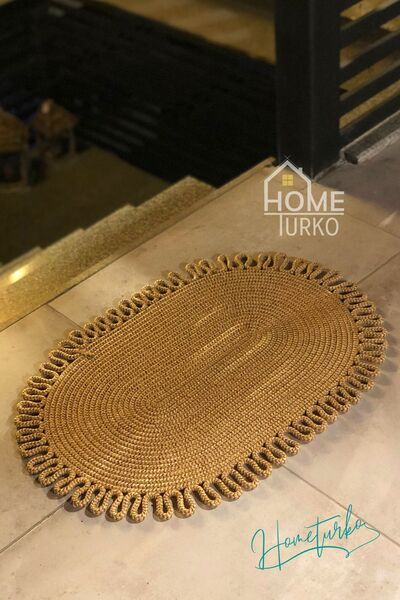 HomeTurko Jüt, Desenli Kapı Önü, Paspas, Banyo Paspası, Balkon Paspası, Mutfa...