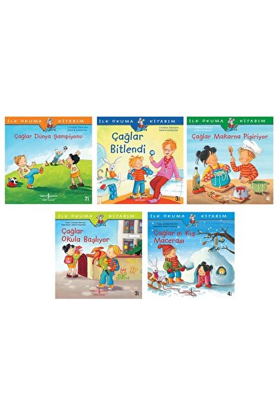 TÜRKİYE İŞ BANKASI KÜLTÜR YAYINLARI Çağlar Serisi 2 - İlk Okuma Kitabım - 5 K...