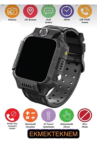 EKMEKTEKNEM Akıllı Çocuk Saati Uyumlu