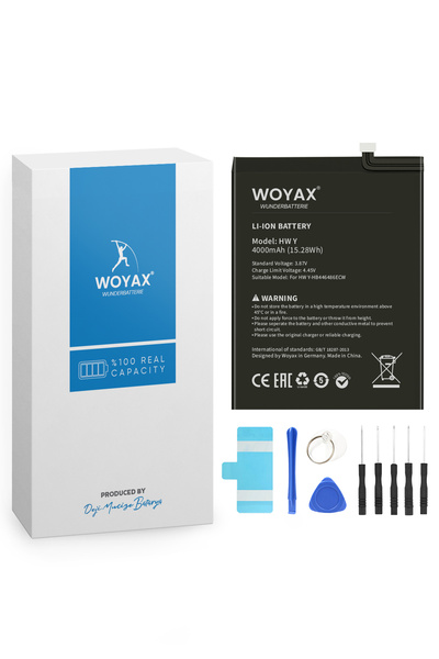 woyax By Deji Huawei Y9 Prime (2019) Uyumlu Premium Batarya