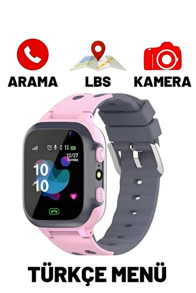 EKMEKTEKNEM Akıllı Çocuk Saati Konum Takipli Sim Kart Girişli Lbs Ve Sos Özel...