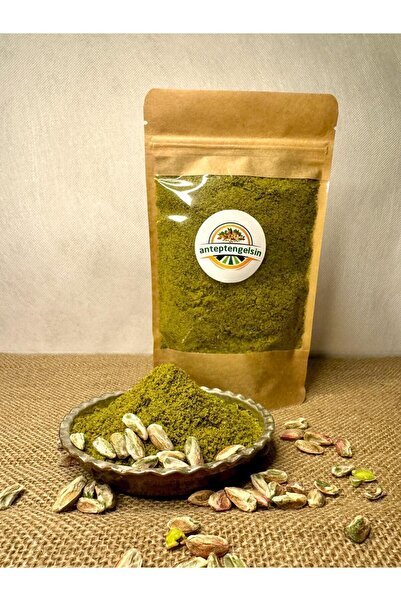 Antepten Gelsin Hakiki Taze Çekilmiş Toz Antep Fıstığı 100 gr - Baklavalık -d...