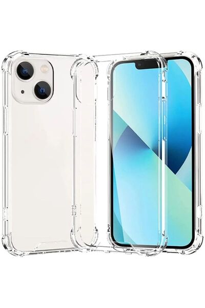 HyperAge Ultra Transparent Case Compatible with iPhone 13 and iPhone 14 Shock...