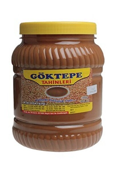 Göktepe Bozkır Tahini Odun Ateşinde Kepeksiz Tahin 1850gr