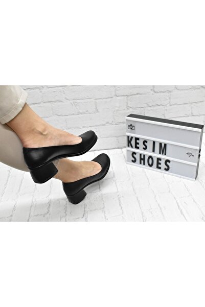 Kesim Shoes Kapalı Kadın Ayakkabı
