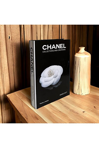 DE HOME Chanel Lotus Dekoratif Kitap Kutu