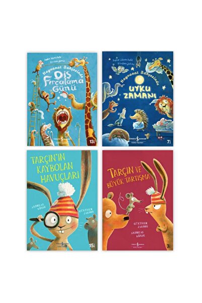 TÜRKİYE İŞ BANKASI KÜLTÜR YAYINLARI Harika- Diş Fırçalama Günü-Uyku Zaman-Tar...