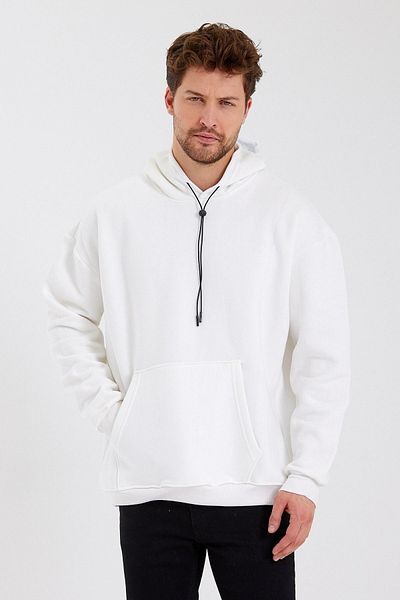 HANCLO Φούτερ με κουκούλα Unisex με 3 κλωστές