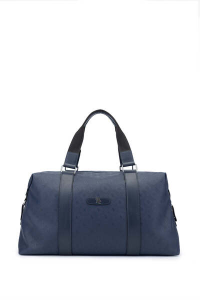 Tamer Tanca Kadın Vegan Lacivert El Valizi Çanta