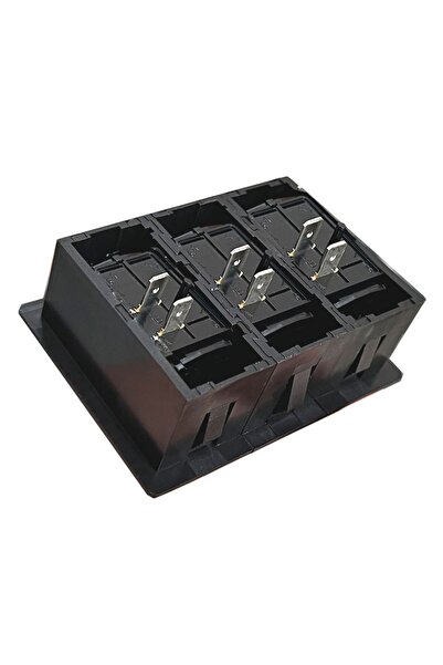 SomayStore Marin Anahtar 3 Lü Slim Model Swion Carling Switch Navigasyon Işığı - Projektör - Silecek 12-24v