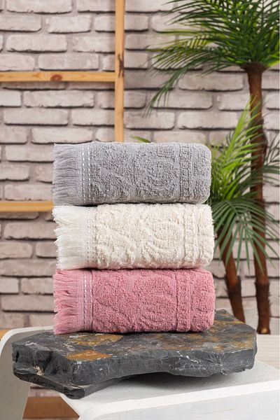 Elaganya Set of 3 30X50 cm Hand and Face Towels |   Kitchen Towel