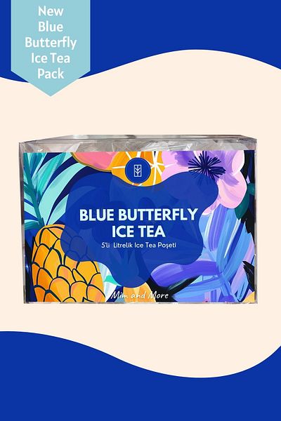 Mim and More - Blue Butterfly Ice Tea Pack