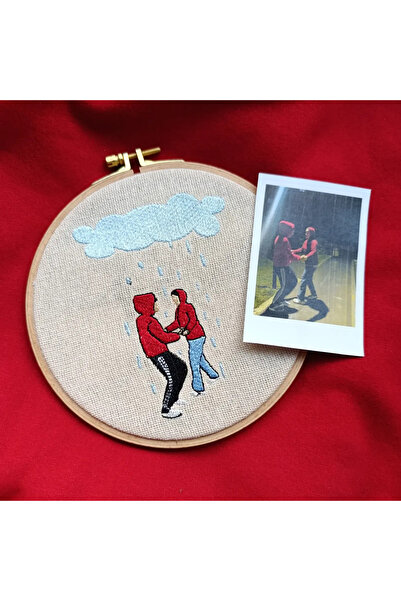 Anelli Nakış işleme detaylı özel tasarım pano kasnak , punch kasnak