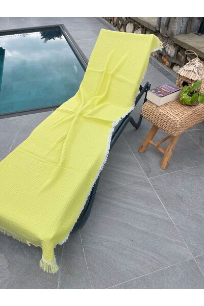 Mujo Home Collection 90*200cm 100% Organic 4 Layer Muslin Loincloth - Bath and Beach Towel