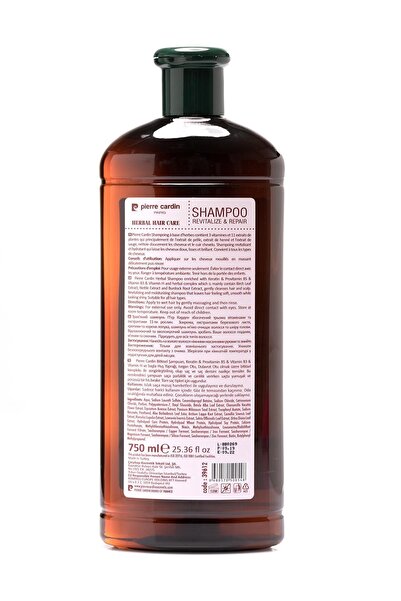 Pierre Cardin Herbal Onarıcı Ve Canlandırıcı Etkili Bitkisel Şampuan 750 ml