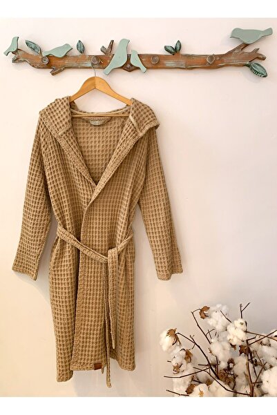 Mujo Home Collection Тканина з візерунком вафель - 100% органічна бавовна Хал...