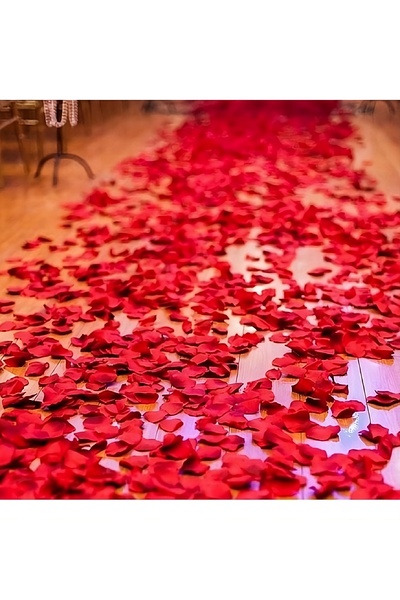 turkuaz parti Scented Dried Rose Petals