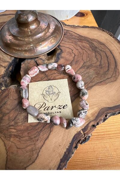 parze doğaltaş سوار من حجر الرودوكروسيت المكسور