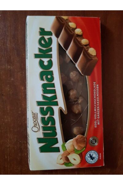 Choceur Nussknacker Tüm Fındıklı Alman Çikolatası 100 Gr 5 Li