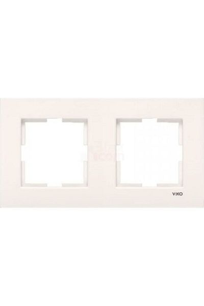 VİKO Karre Cream Double Frame