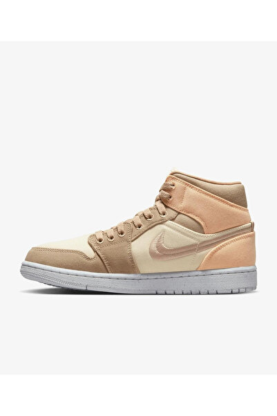 Nike Air Jordan 1 Mid SE Spor Ayakkabısı DV0427-102 (YARIM NUMARA BÜYÜK ALMANIZI ÖNERİYORUZ)