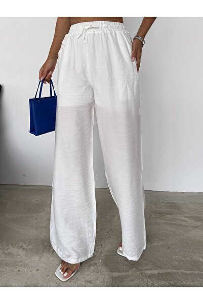 Noa Noa Wide Leg and Lined Women's Trousers