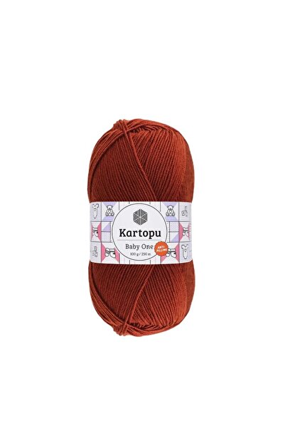 Kartopu Ață de tricotat manuală anti-pilling Baby One de culoare scorțișoară ...
