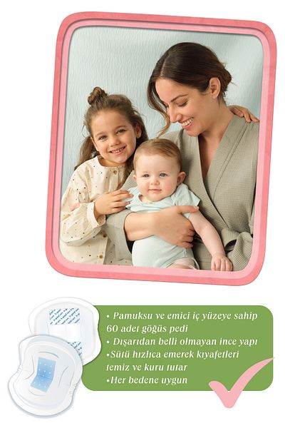 B-GOOD 60 Pieces Breast Pads