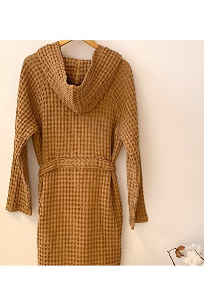 Mujo Home Collection Ύφασμα με σχέδιο βάφλα - 100% οργανικό βαμβάκι Μπουρνούζι και κιμονό