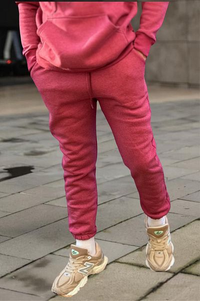 BayBayan Ανδρικό Μπλε Μούρο - Τρίκλωνο Βαμβακερό Jogger Φούτερ