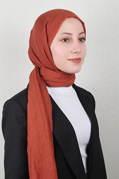 Eşarppark Bambu Kraşlı Şal 2724-77 Taba