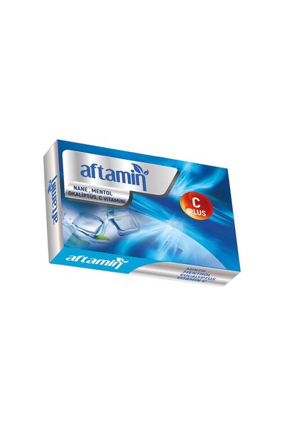 AFTAMİN 24 NANE MENTOL OKALİPTÜS C VİTAMİNLİ PASTİL DROPS
