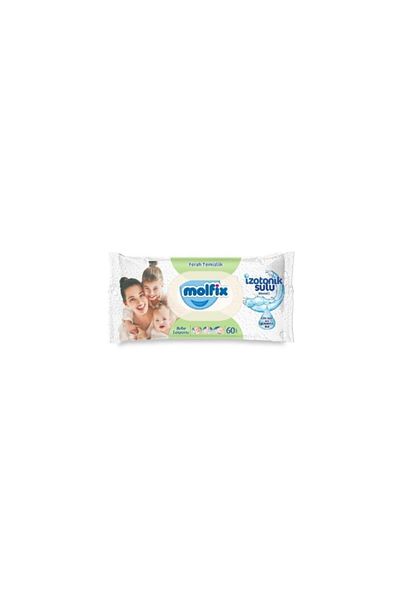 Biblos Yay Molfix Wet Wipes Baby Towel Fresh Isotonic 12 X 60 Pieces