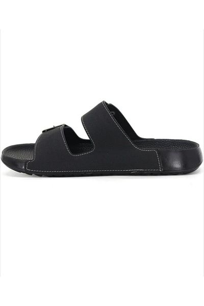 Home Men's Slippers Black Color Indoor and Outdoor
