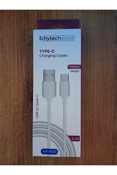 Hytech Store Şarj ve Data Kablosu 1M 3,4A Type-C / Lightnin / Micro_Usb Uyumlu