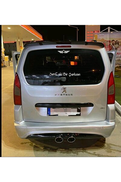 EYBA STİCKER Sen eski bir şarkısın araç arkası yazı sticker traktör araba