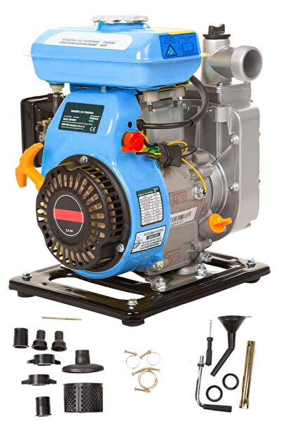 SCHUTZENGER Profesyonel 4.5 Hp 4 Zamanlı Benzinli Su Pompası 1,5 Inç 150 Mt Y...