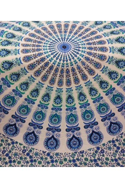 Aakriti Gallery Heritage India Mandala Bohemian Blanket - Multi-Purpose
