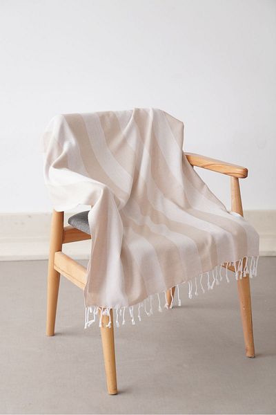 Hiera Made Sultan Series - 100% Organic Cotton Beach Towel 90x180